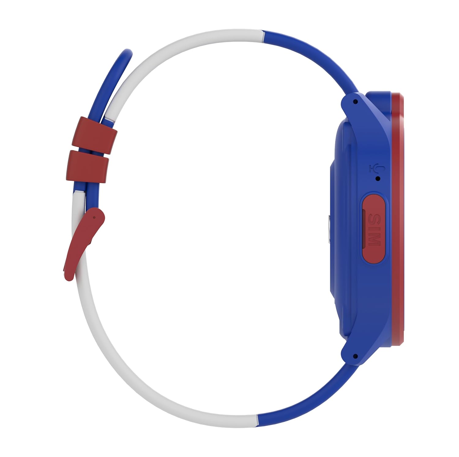 Fusion Prime TimeX Next-Gen+ Kids Smartwatch | GPS, Video Call, SOS, Heart Rate, Fever Alert, Safe Zone, SIM Support (Blue) Fusion Prime